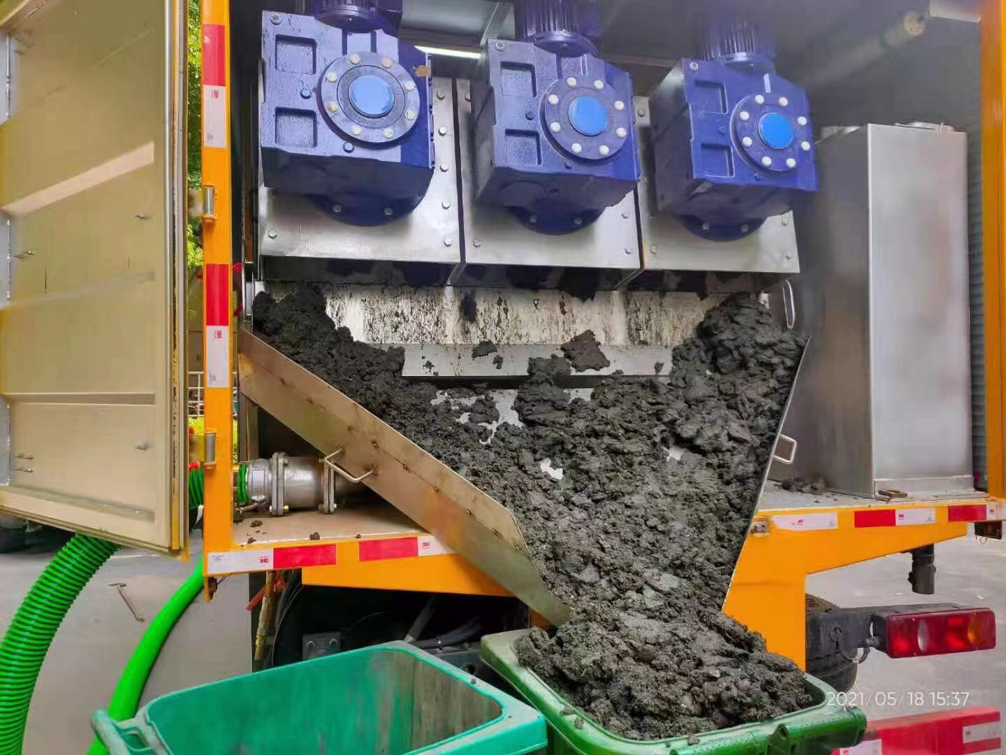 温县化粪池清掏城市维护站-泥浆净化干湿分离处理